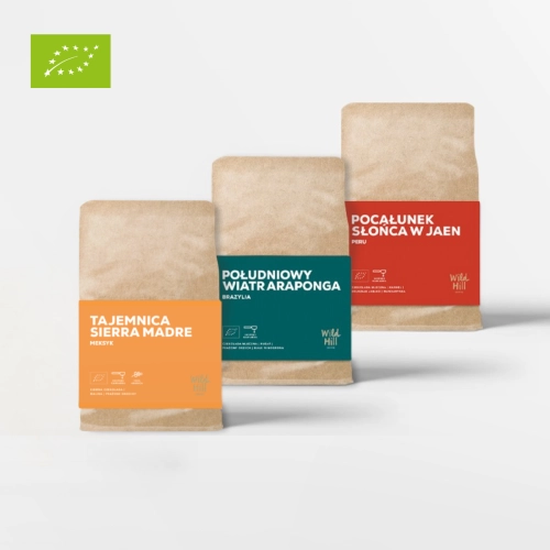 Szlakiem Południa – zestaw 3 kaw organicznych single origin Wild Hill Coffee